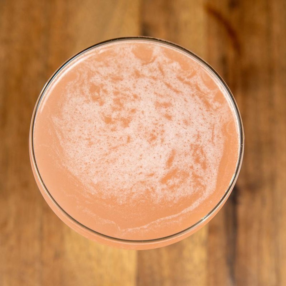 Neopolitan Flirt Cocktail Top View.